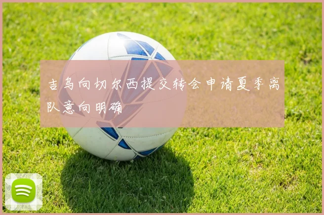 吉乌向切尔西提交转会申请夏季离队意向明确