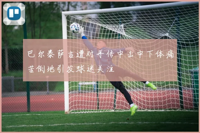 巴尔泰萨吉遭对手传中击中下体痛苦倒地引发球迷关注